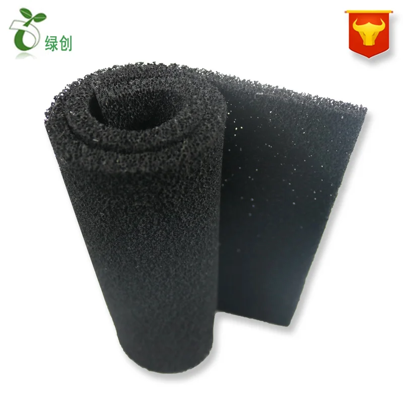 High density wedge shaped foam sound insulation and absorbing foam panels polyurethane filter sponge