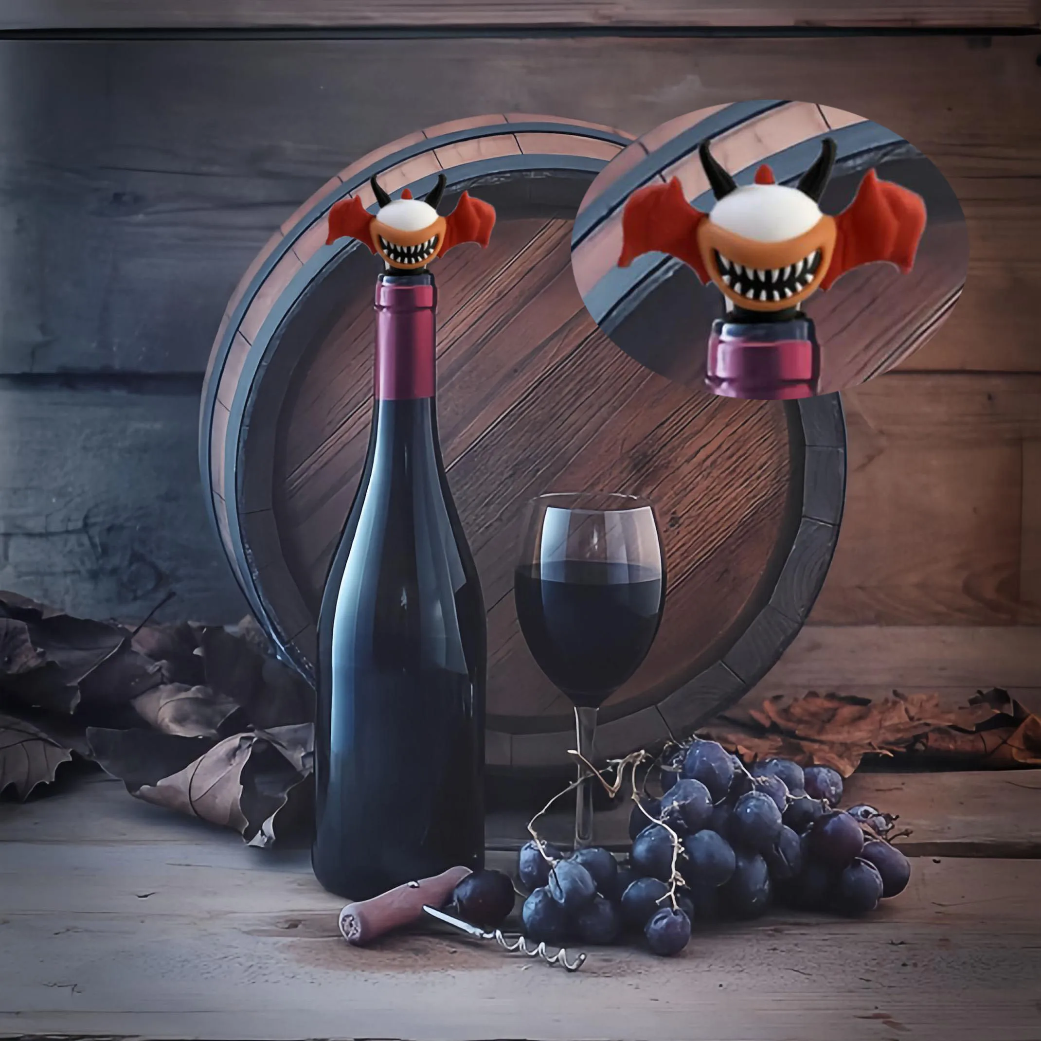 Силиконовая пробка для бутылки вина