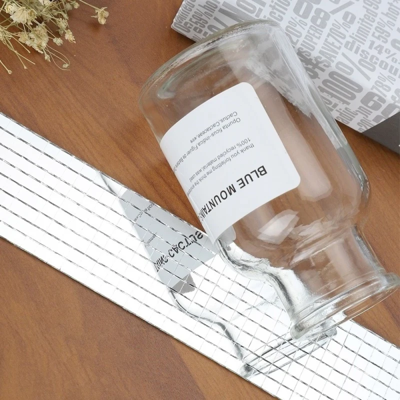 Самоклеющиеся мозаичные настенные наклейки 1464 шт креативные Diy стеклянные зеркальные украшения дома KTV патч