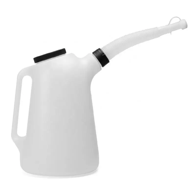 Motorcycle Tools 8 Litre Plastic Oil Measuring Jug With Spout Lids Racing portable Fuel Can In Type