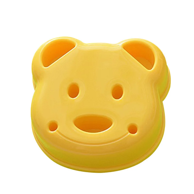 Kitchen Portable Little Bear Shape Sandwich Mold Bread Biscuit Device Cake Mold DIY Mold Cutter High Quality Creative Maker Tool