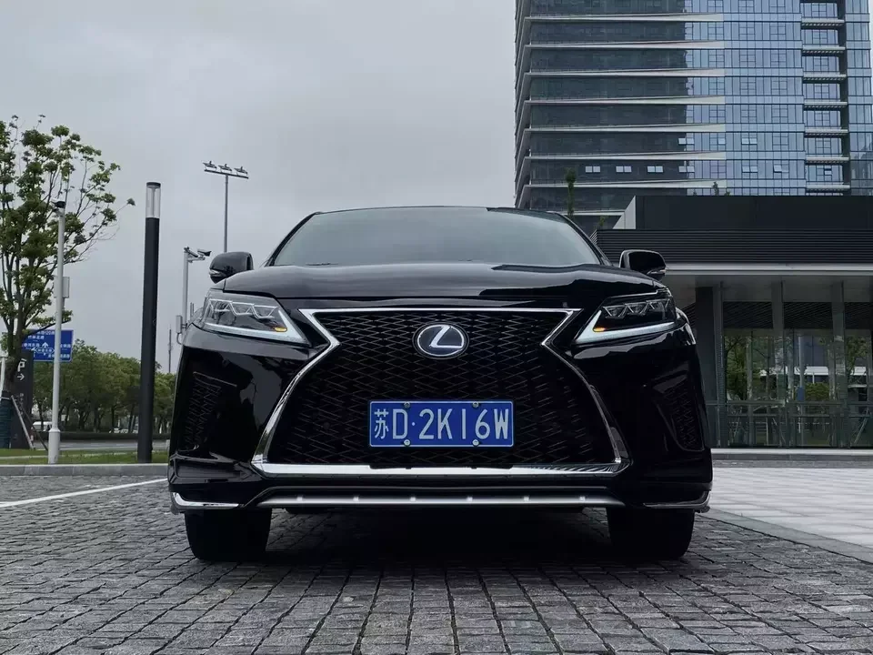 Archaic Car Body Kit Grille With Fog Lights For Lexus Rx Rx350 Rx450 Rx270 2009-2015 Upgrade To 2019-2021 Exterior Accessories