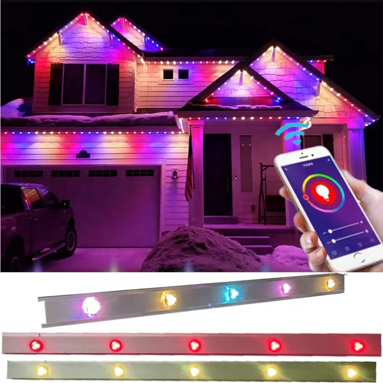 Заводская оптовая продажа ip68 наружный водонепроницаемый UCS2904 ws2811 RGB rgbw постоянный праздник Рождественский Декор светодиодный пиксельный точечный светильник