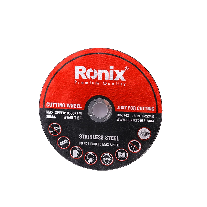 RonixRH-3745 Hot Selling Professional 180mm Cutting and Grinding Wheel High Quality External Disk for or