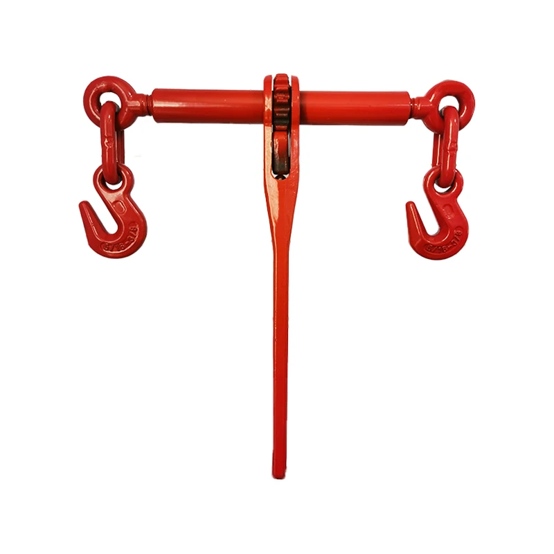 best 5/16'-3/8'  harbor freight heavy duty Red ratchet type load binders