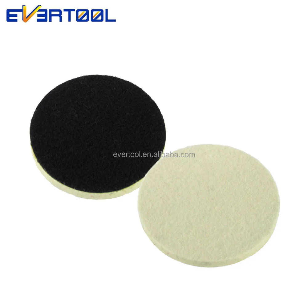 EVERTOOL High Quality Felt Ball Polishing Wool Buffing Wheel for Metal