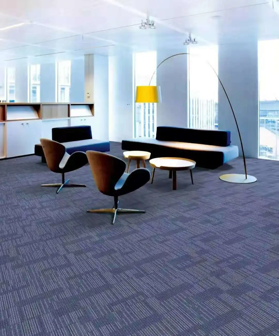 China rugs floral commercial pp nylon 60x60 square fireproof carpet  floor office carpet tiles