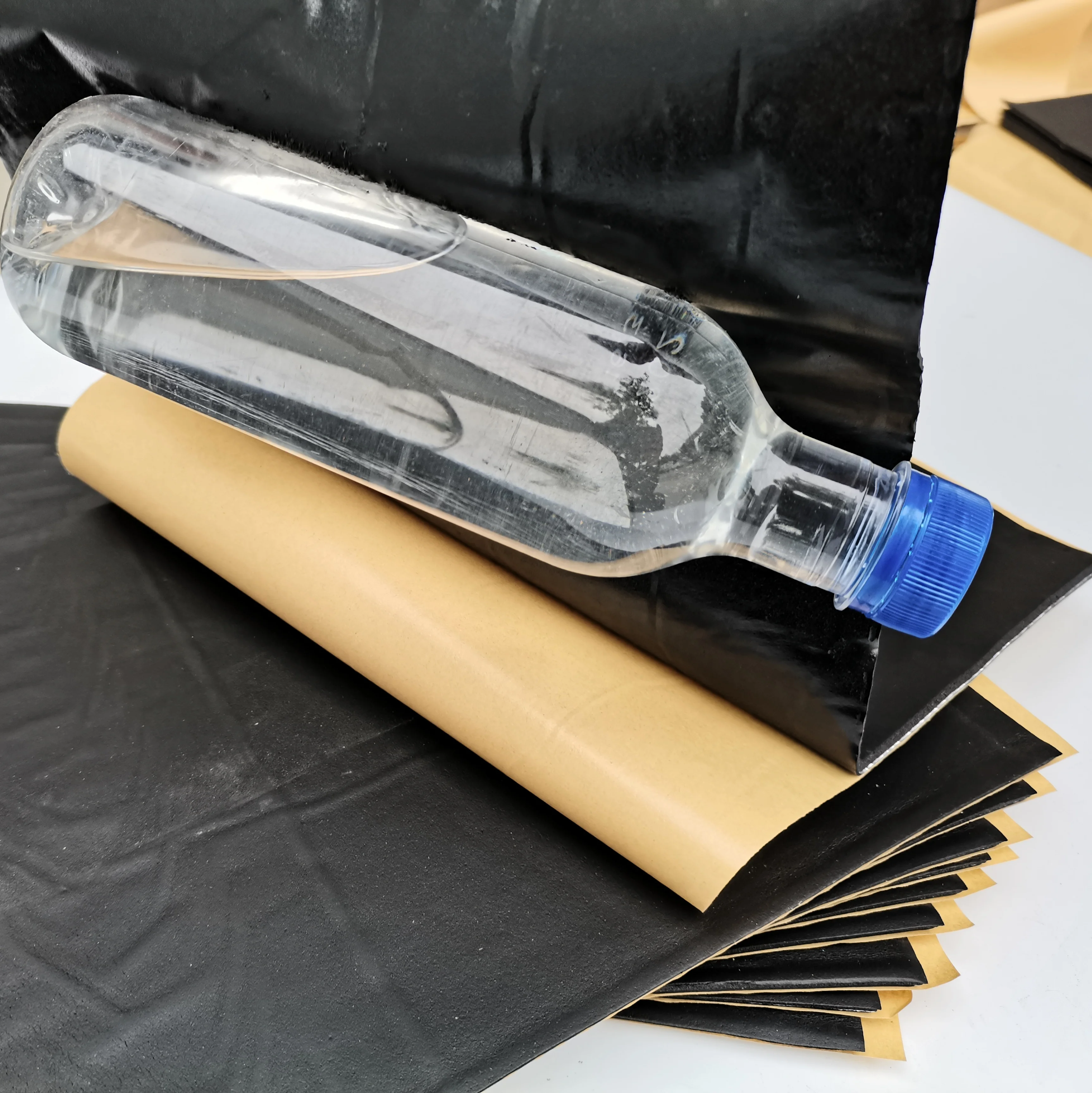 Top quality self-adhesive automotive accessories butyl sound deadening for car sound barrier ,sound deadening pads for car