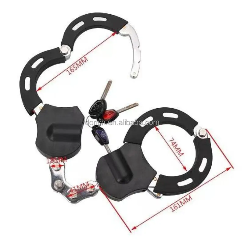 electric scooter folding lock hook moto E scooter lock Parking Iot Module Remote Control Cable Chain Lock For Helmet