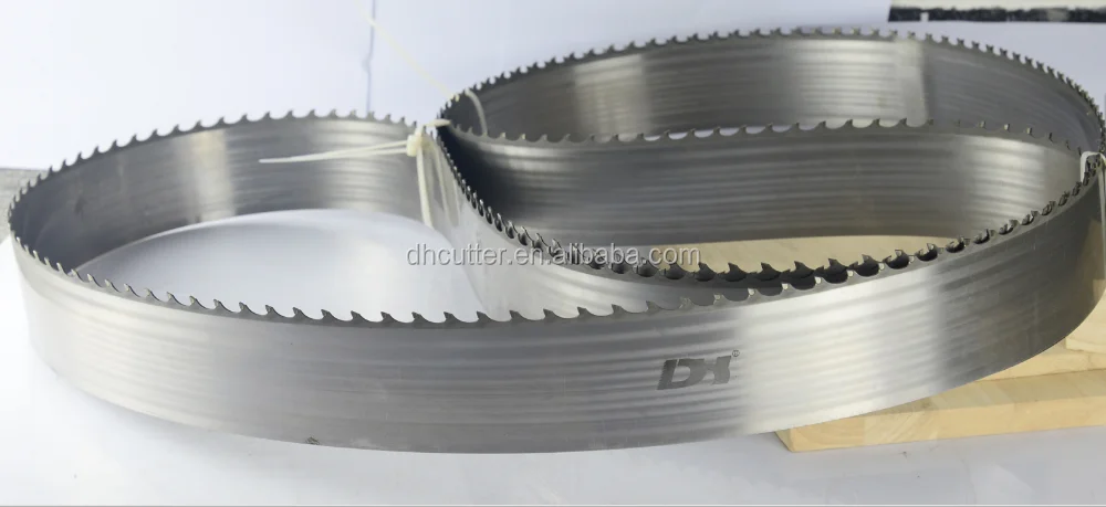 Sawmill Wood Work Vertical Woodworking Carbide Tooth Bandsaw Timber Log Cutting TCT Band Saw Blades Customized