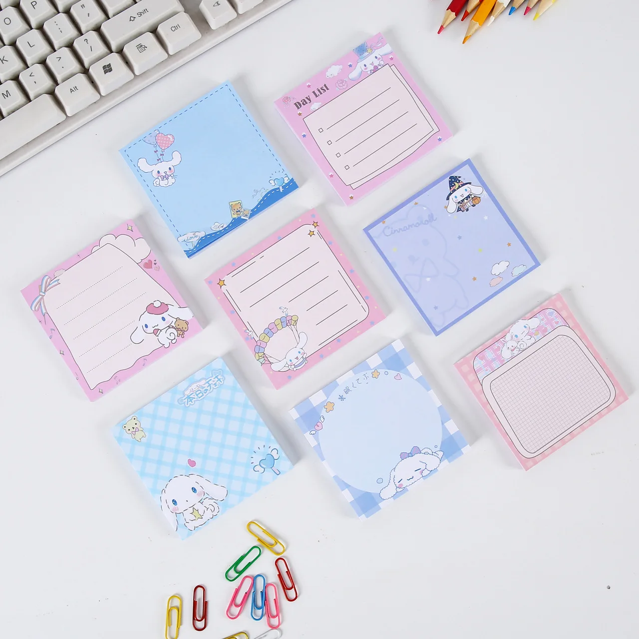 manufacturer custom memo pad printing notepad cartoon logo sticky notes