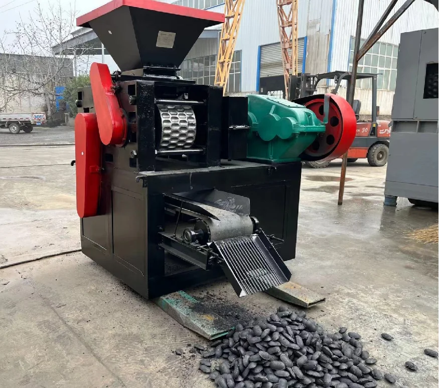 5tph charcoal briquette machines / iron ore powder ball press machines price in China