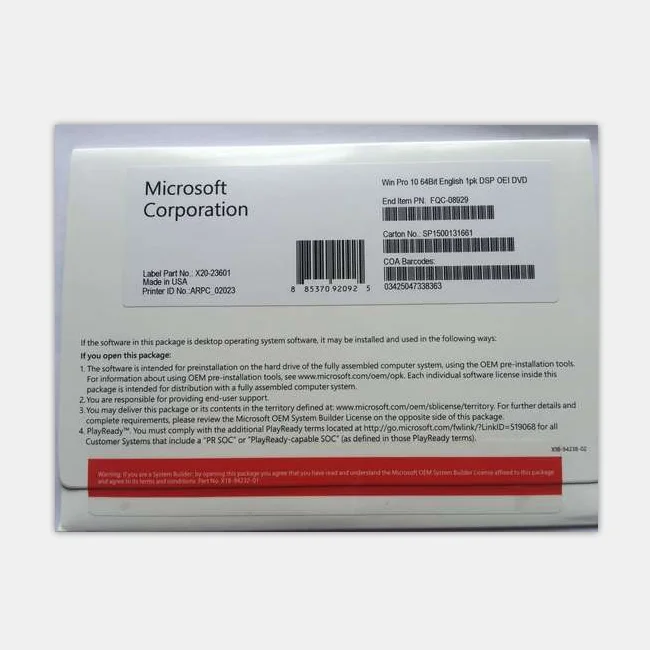 Lifetime warranty Wholesale Win 10 Professional OEM keys  Full Version