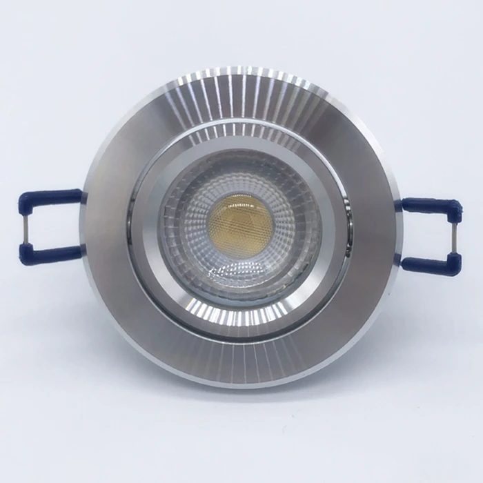 commercial cob dimmabel lighting led aluminum gu10 mr16 recessed  spotlight fixtures