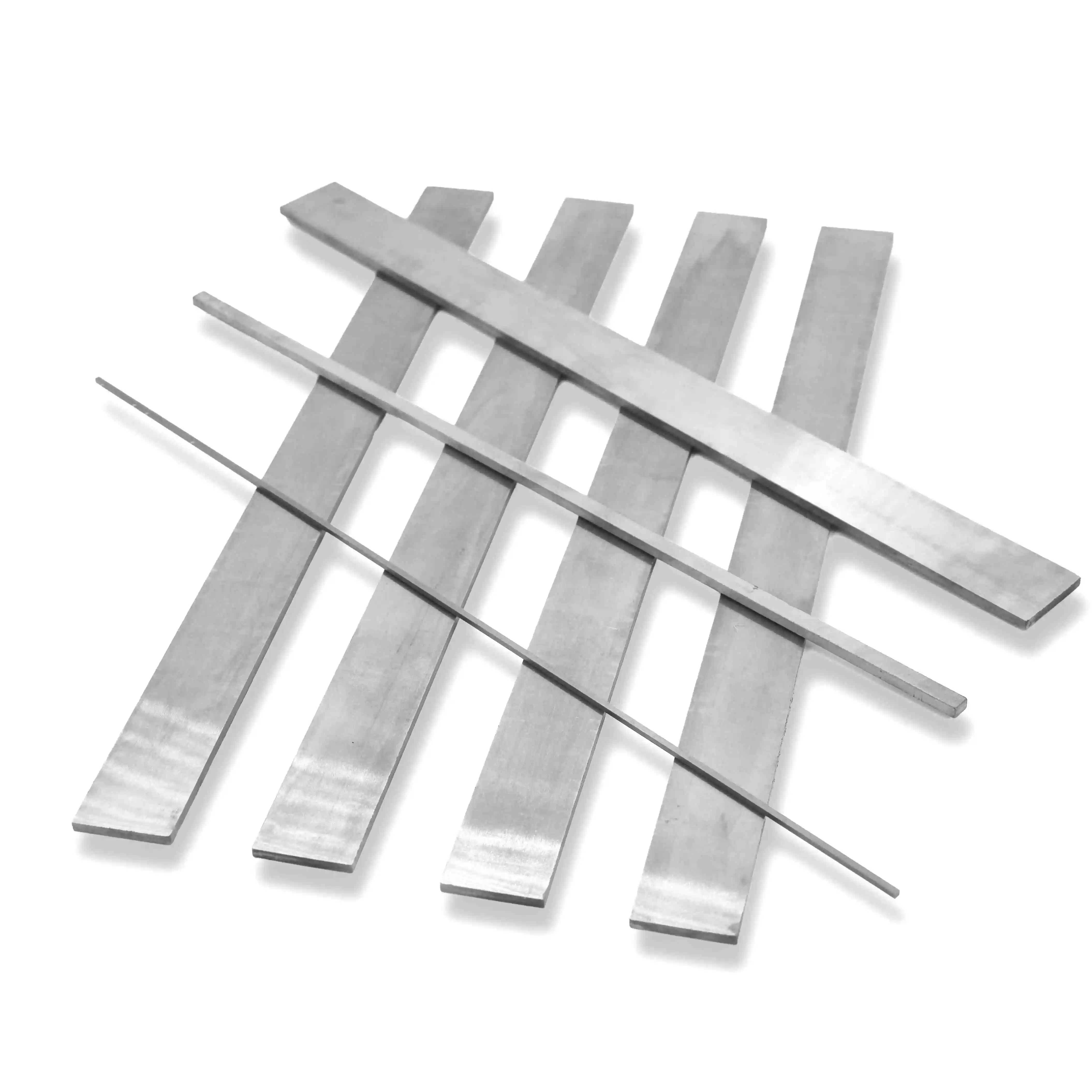 High Quality Custom Various Types Cemented Tungsten Carbide products, Rectangular Blank Fat Stock bars/cemented carbide strips