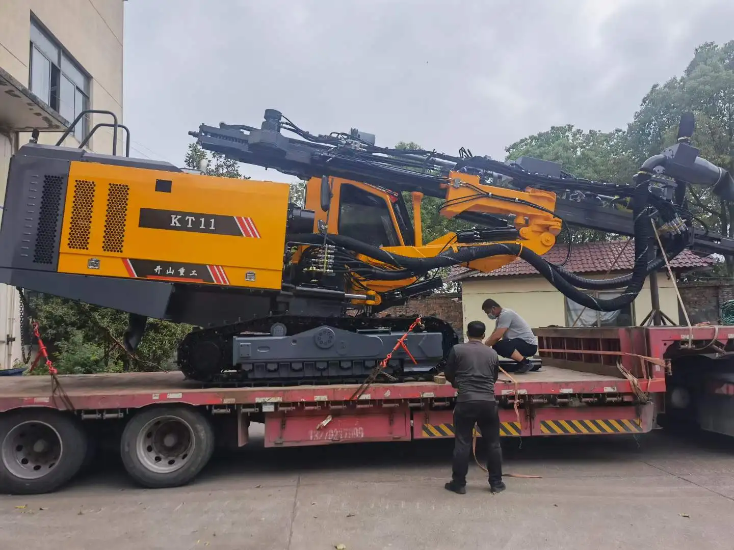 kaishan KT11 crawler type oilfield used drilling rig machine