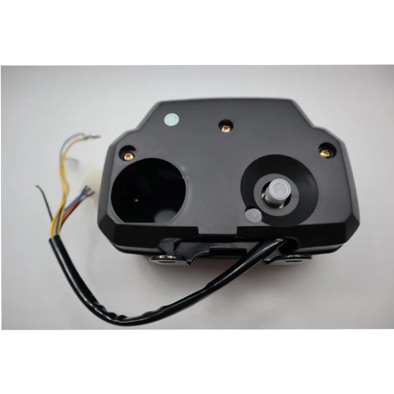 MOTOQUEEN With RPM Oil Lever Motorcycle Digital Odometer Speedometer  AX100