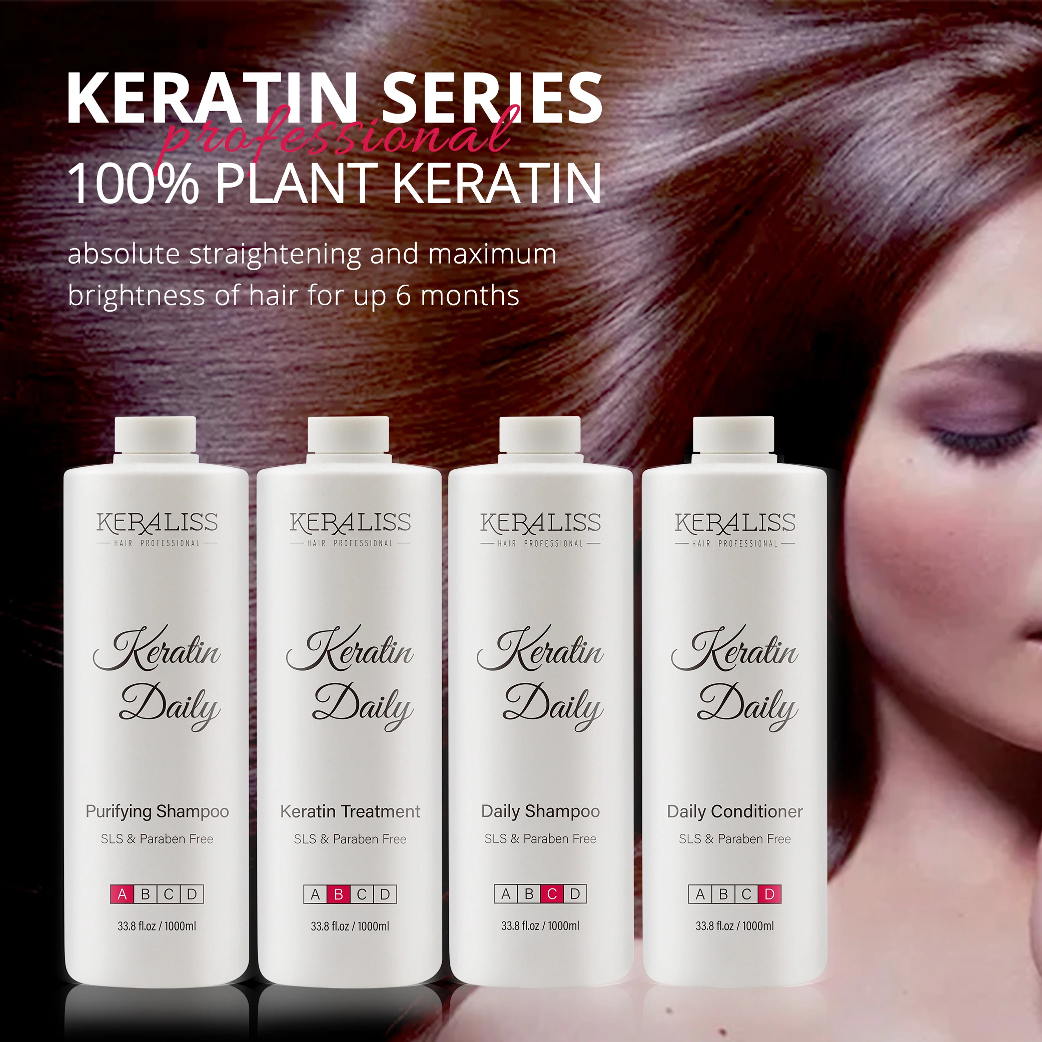 Factory Professional Brazilian Smooth For African Hair OEM Keratin Treatment