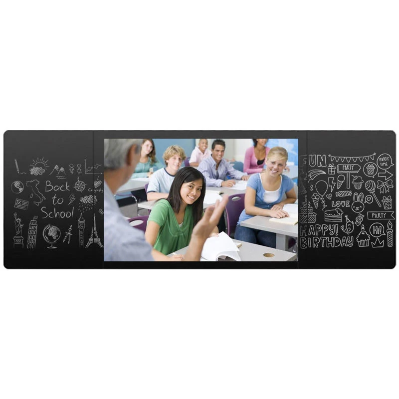 Capacitive Nano blackboard slate electronic blackboard lcd writing smart board for schools