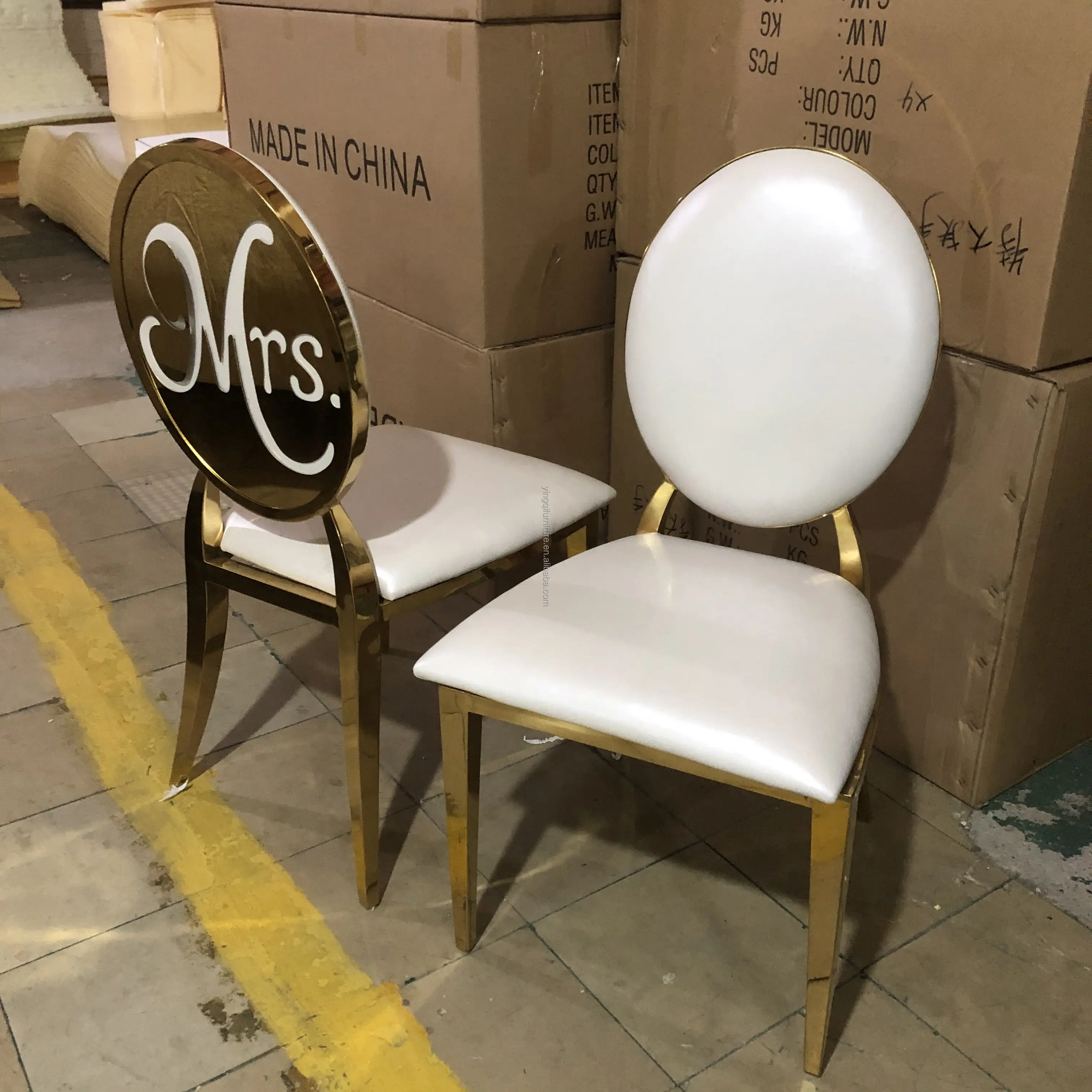 Wedding Mr & Mrs Chairs for Sale