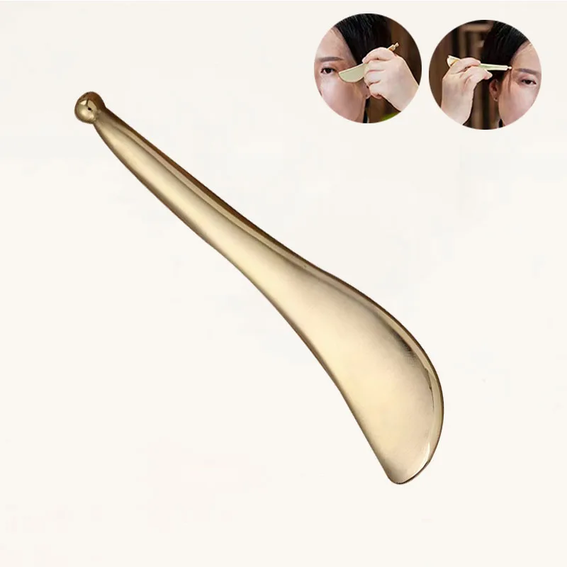 physiotherapy equipment copper guasha tool skin facial care roller and guasha tools gua sha massage face