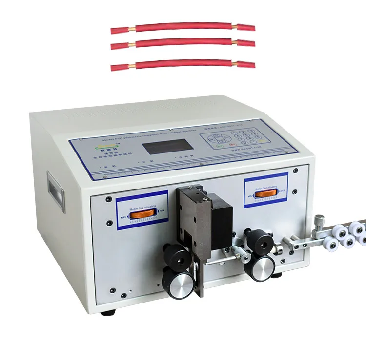 16 Square pvc insulated copper and TF wire stripping machine glass wire peeling computer machine for electronic cable factory