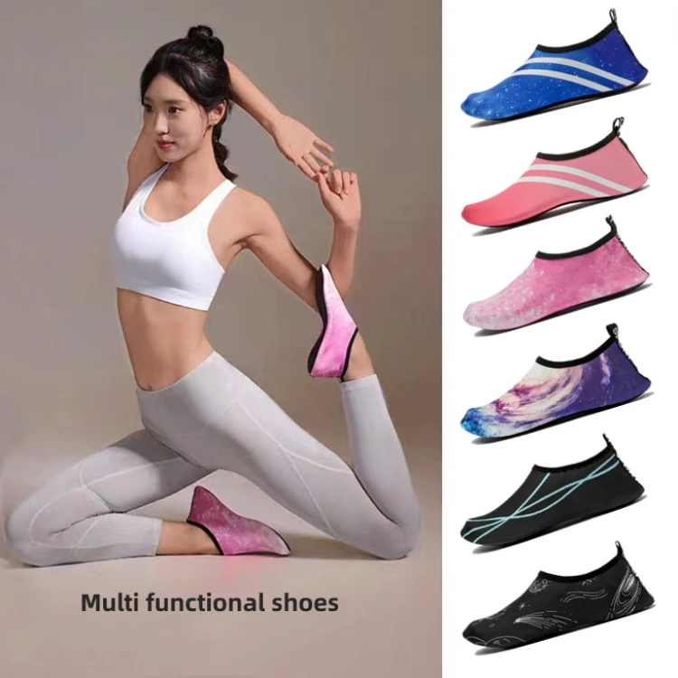 New fashion multi functional indoor outdoor yoga gym sports shoes aqua water beach barefoot swimming shoes