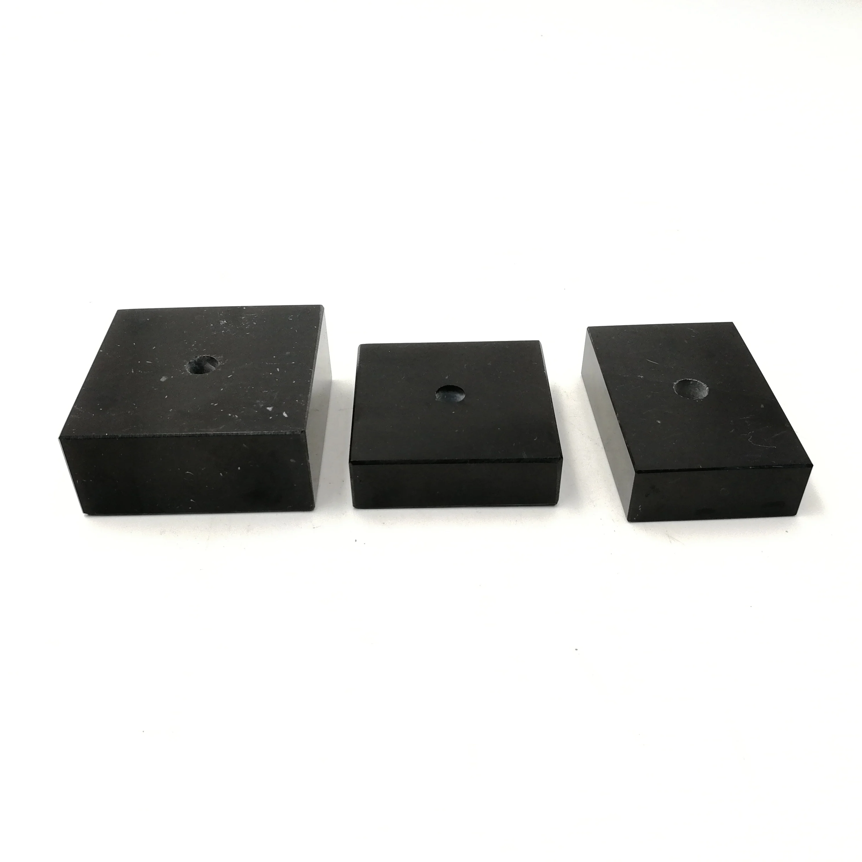 Black Marble trophy base for sculptures