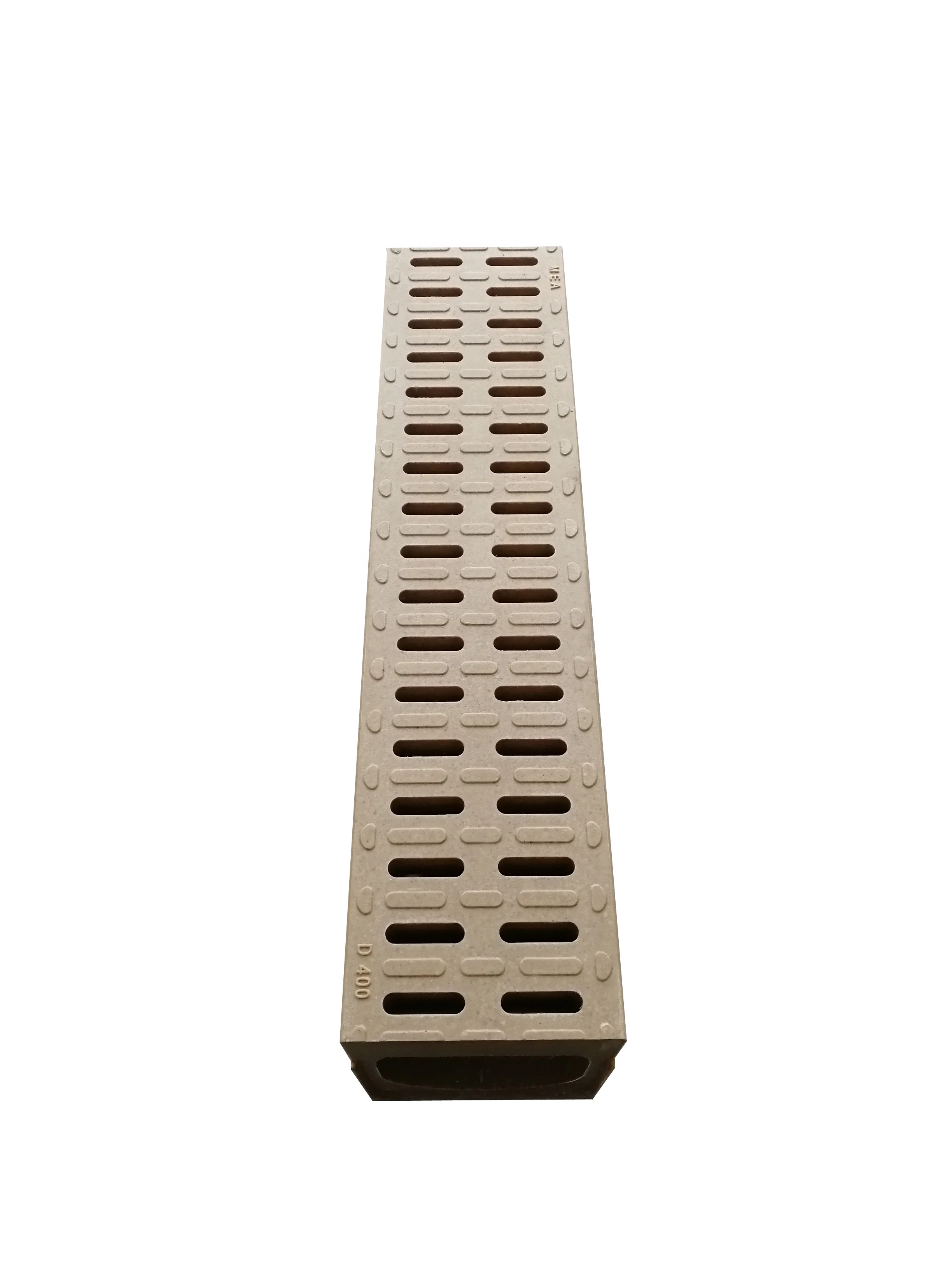 EN1433 CE Polymer Concrete Monolithic Linear Drainage Channel for Traffic Drainage System