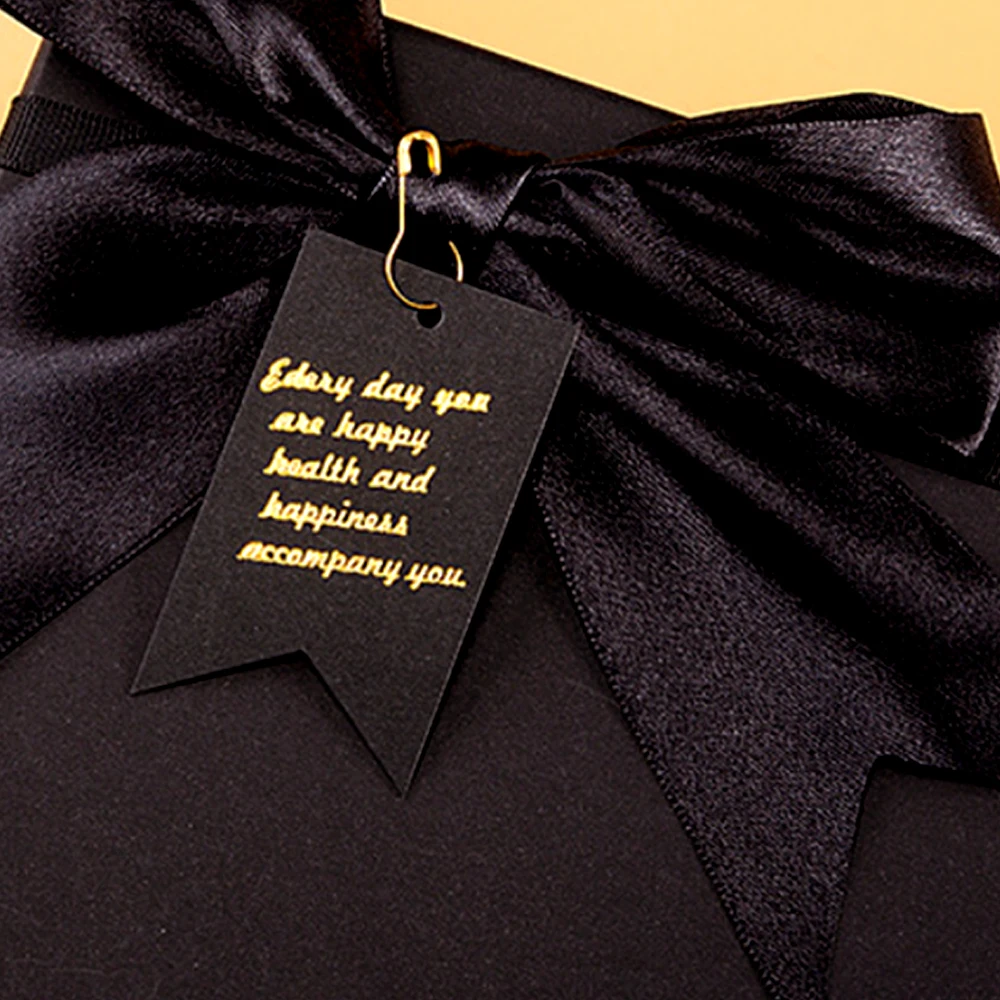 Лучший производитель, рождественские подарочные наборы, Рождественская Подарочная коробка, черная Рождественская картонная коробка, необычная упаковочная коробка с бантом для дня рождения подруге