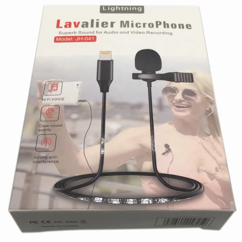 Live Video Streaming Headset Microphone Portable Mini Mic Clip-on Wired Lapel Lavalier Microphone For PC Notebook Laptop Camera