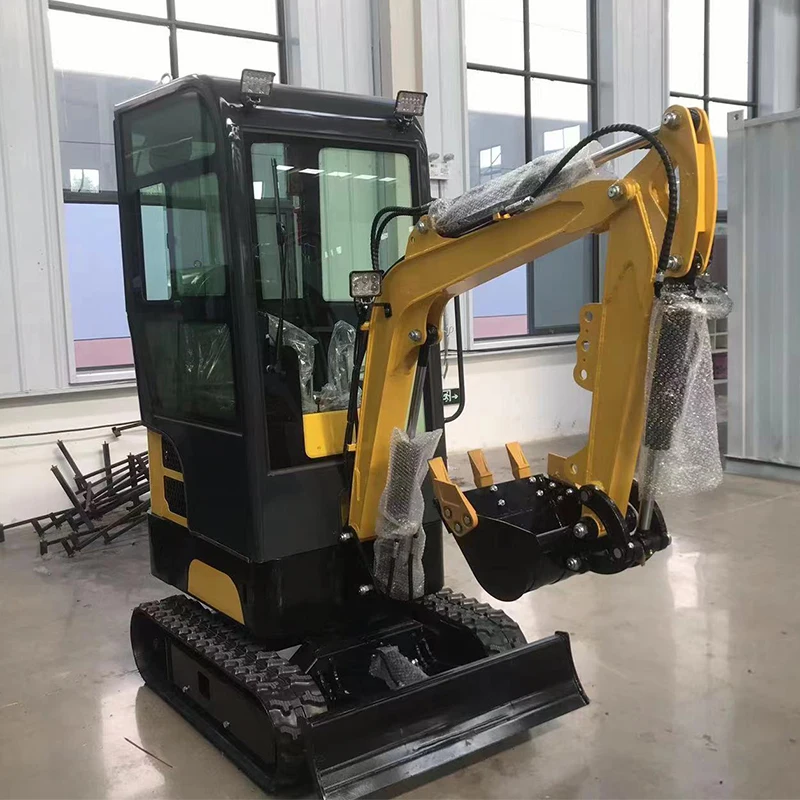 Mini excavator China Shandong Lu Xin manufacturer 1.5 tons 2 tons 3.5 tons mini excavator multifunctional agricultural excavatio