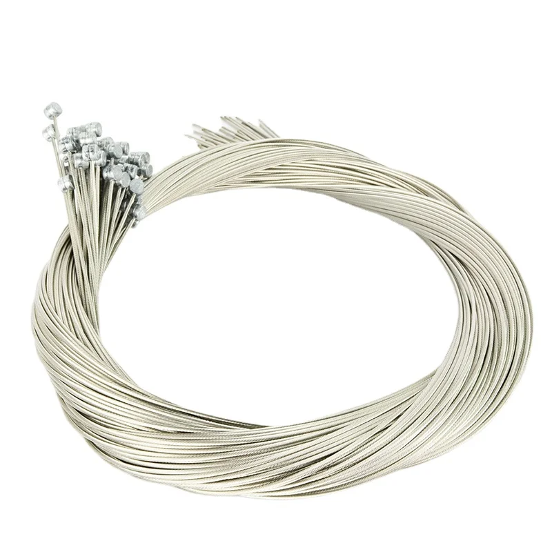 Bicycle Brake Gear Shift Cable Inner Wire Stainless Steel Galvanized Steel Wire Rope Construction 1x19 Inner Wire For Mtb Road