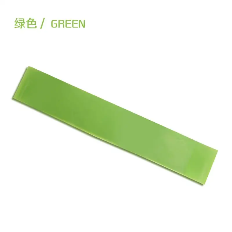 Custom Natural Latex Flat Resistance Theraband Roll For Home Workout Yoga Exercise