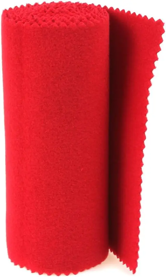 Red microfiber cleaning cloth piano keyboard dust cover, suitable for electronic keyboard, digital piano