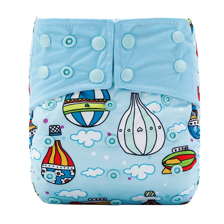 Ananbaby Custom Washable Reusable Baby Cloth Diaper For Babies  Aio Cloth Diapers For Sale