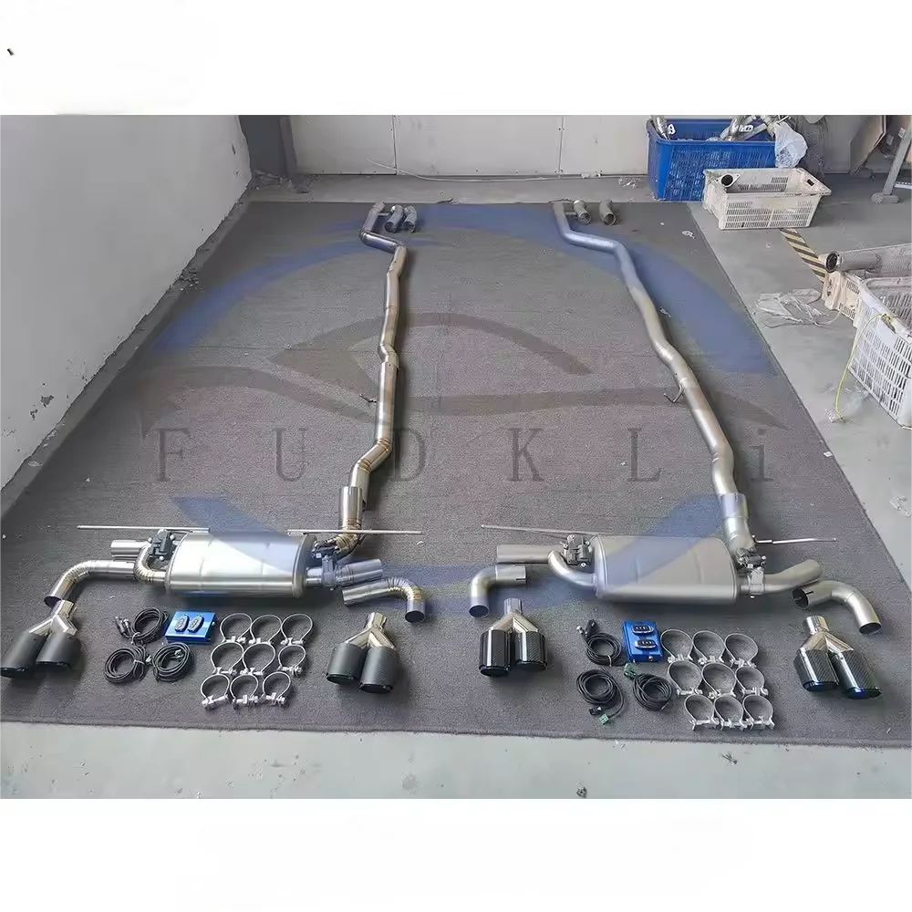 Выхлопная система из нержавеющей стали для Bmw 530 540 530i 540i B48 G30 G38 Catback выхлопной трубы глушителя
