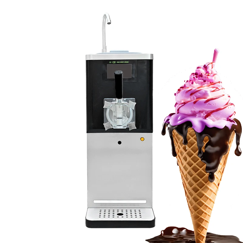 Frozen Acai Machine  Ice Cream Maker Manufacturer Commercial Soft Serve Coffee Shop Ice Cream