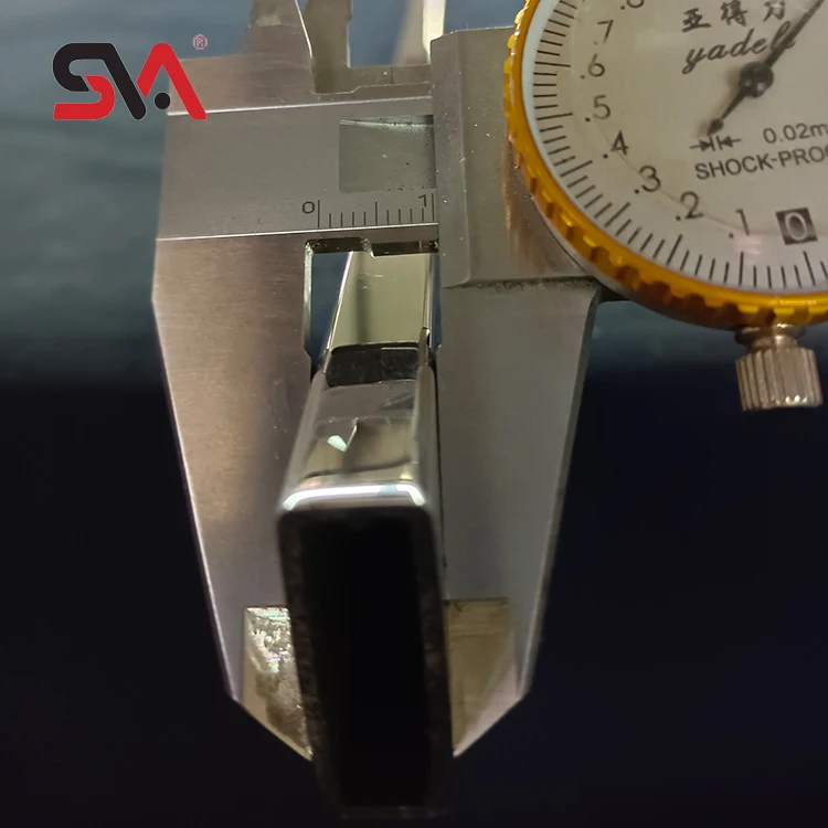 Бесшовная измерительная труба для резки 304 304L 316 316L 310 зеркальная полированная квадратная SUS304 из