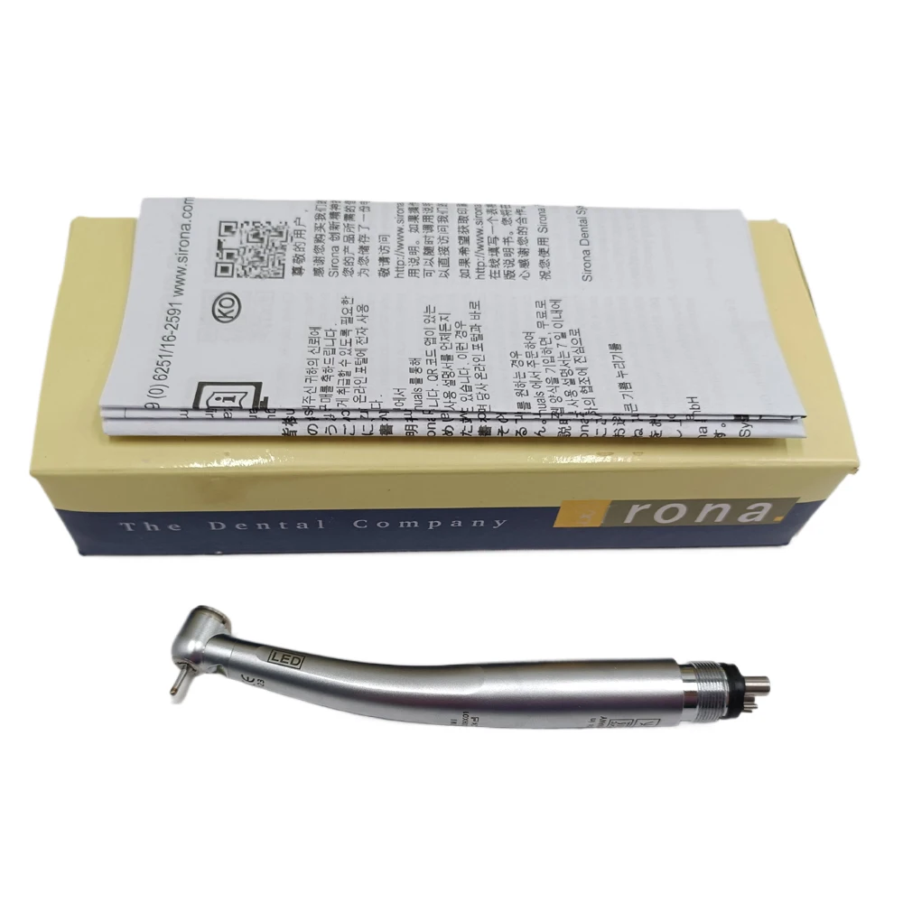 Dental handpiece Sirona T3 LED ceramic bearing 4hole 2hole Torque head Push button Four water spray Dental High speed handpie