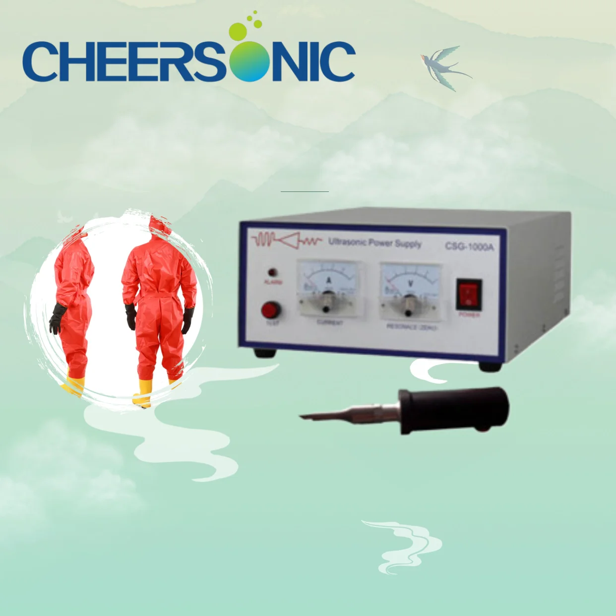 manual ultrasonic welders ultrasonic textile  welding machine