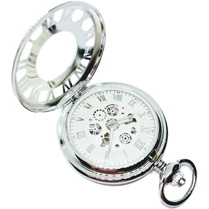 Уникальные Карманные часы PM7071, подарок на день Святого Валентина, мужской подарок, механический каркас