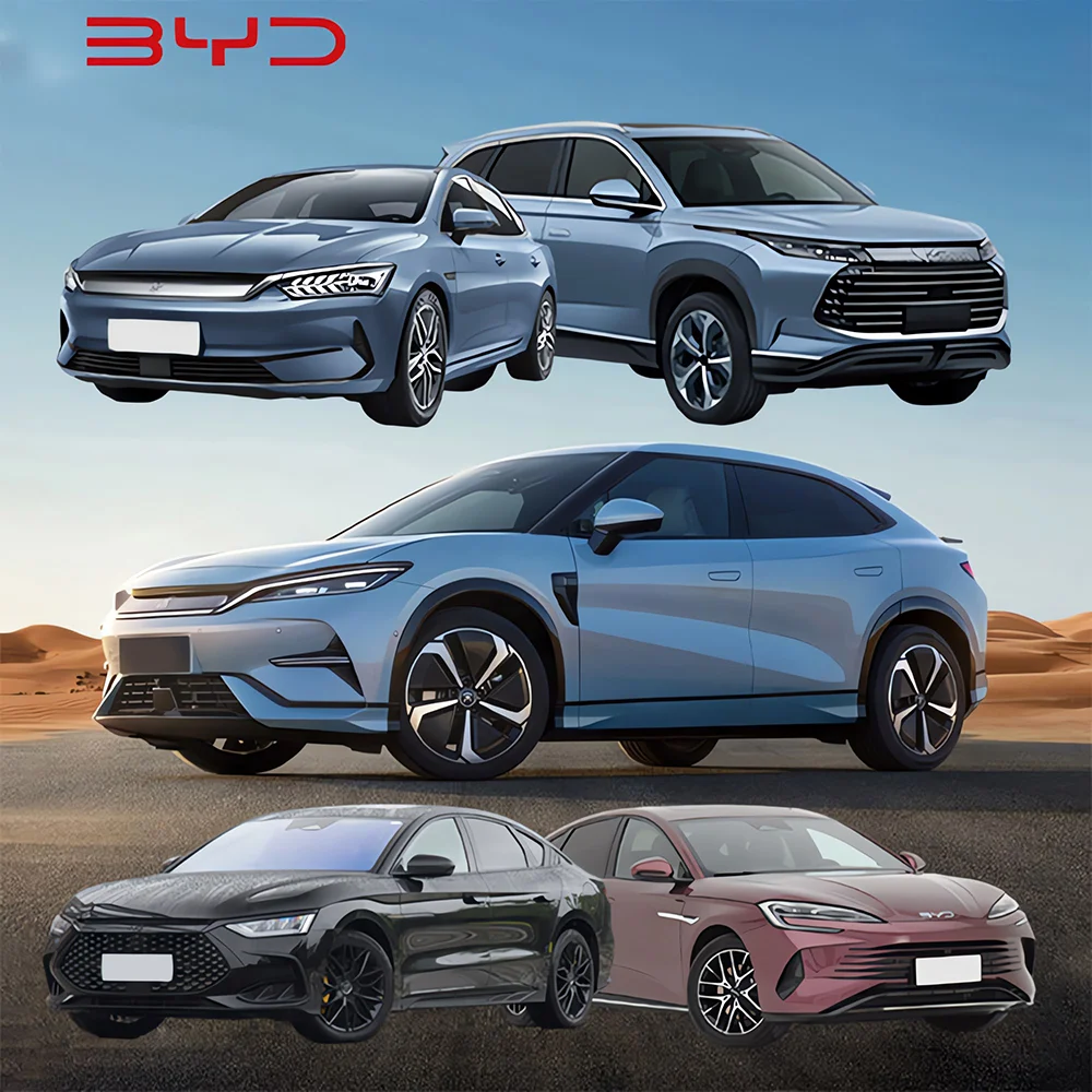 Byd autos qin yuan up tang song plus l champion chazor hybrid han e2 dolphin seal seagull 2023 2024 china byd electric ev car