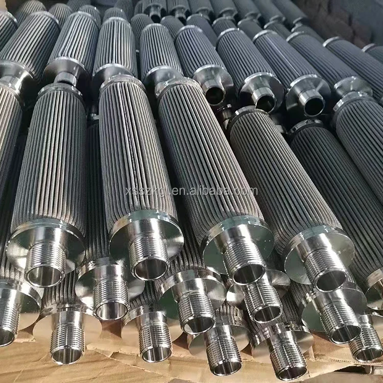 OEM Customized 5 20 40 100 Micron  Porous Metal 316 Stainless Steel Wire Mesh Filter Cup Sintered Filter Element