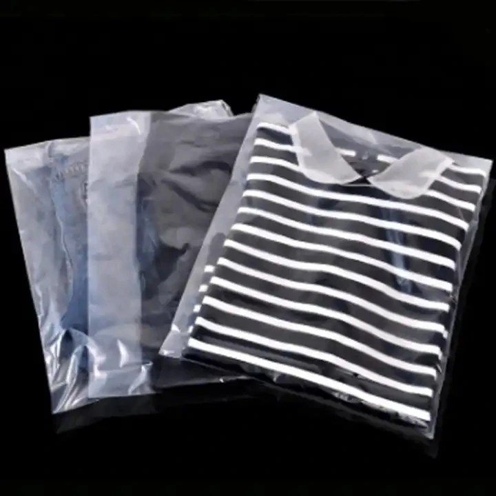 Custom Printing Transparent Plastic Cellophane Opp Bag With Self Adhesive for cable Clothing Packaging
