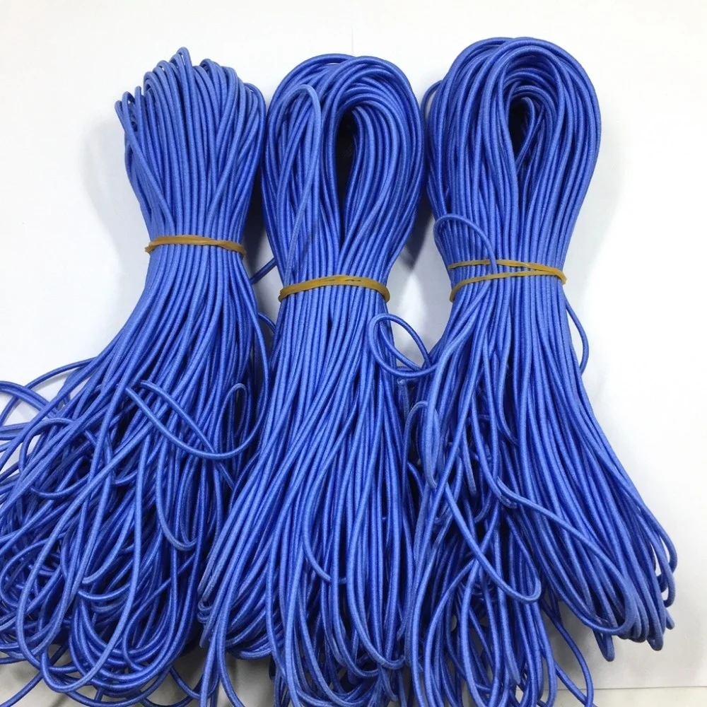 Supply multi colored 3mm bungee cheap round stretchy cord