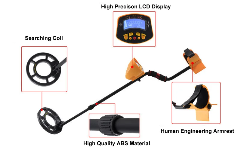 MD-3010II best metal detector price gold finder Factory Supply from China