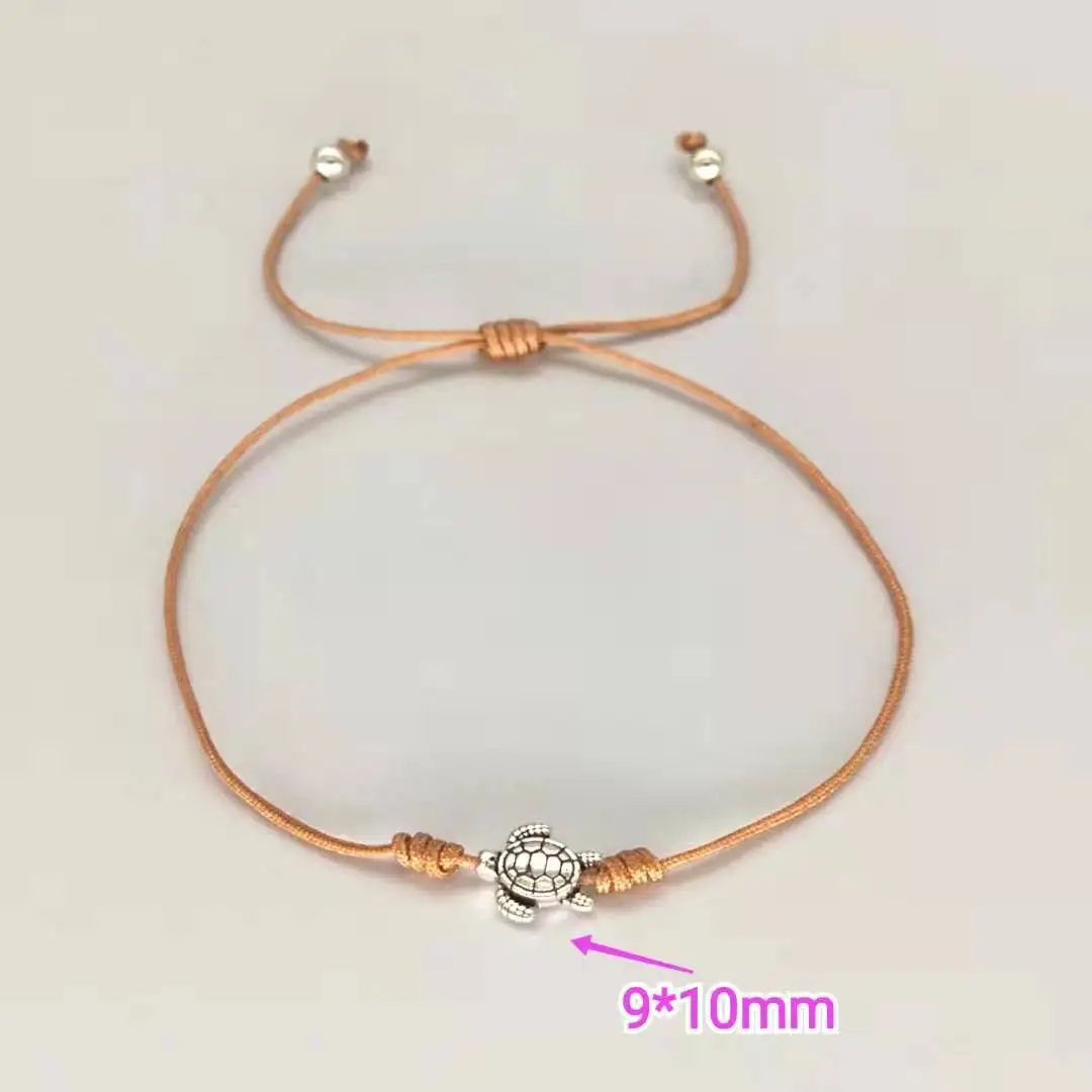 KDB8259 wholesale fashion turtle rope bracelet sea turtle string bracelet handmade