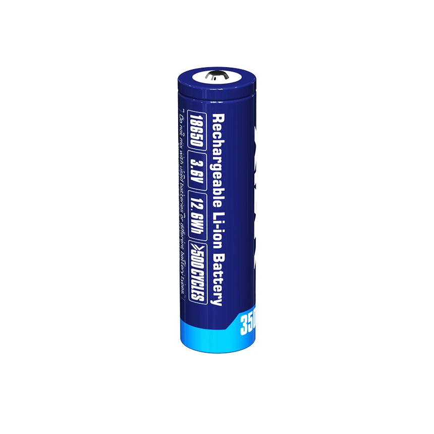 XTAR Sanyo сотовый 18650 3500 мАч 3.6A 10A Защищенный литиевый аккумулятор