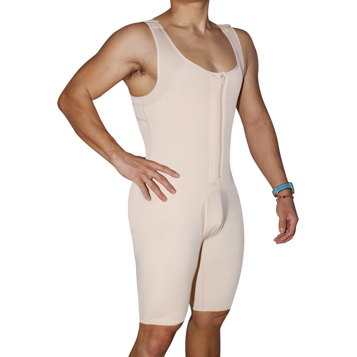  Body shaper 6XL men full body shapewear one-piece waist trainer tight hips bodysuit slimming underwear girdle